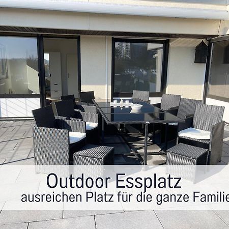Penthouse - 3 Schlafzimmer- Sonnige Dachterrasse -Whirlpool & Alpenblick - Perfekt Fuer Romantik Oder Familienurlaub Mit Kind, Hund Willkommen - By Ferienwohnenamsee - Юберлинген Екстериор снимка