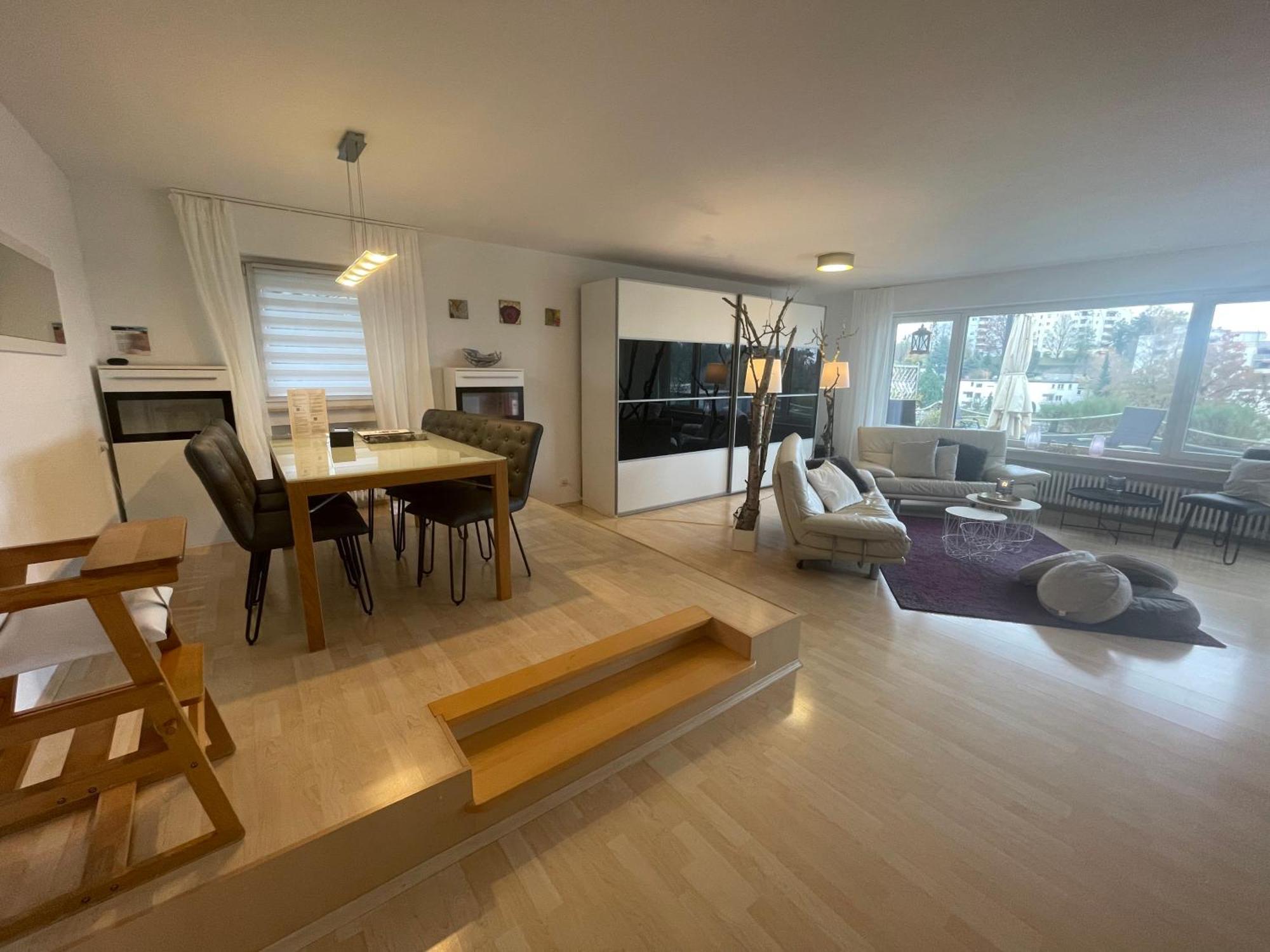 Penthouse - 3 Schlafzimmer- Sonnige Dachterrasse -Whirlpool & Alpenblick - Perfekt Fuer Romantik Oder Familienurlaub Mit Kind, Hund Willkommen - By Ferienwohnenamsee - Юберлинген Екстериор снимка