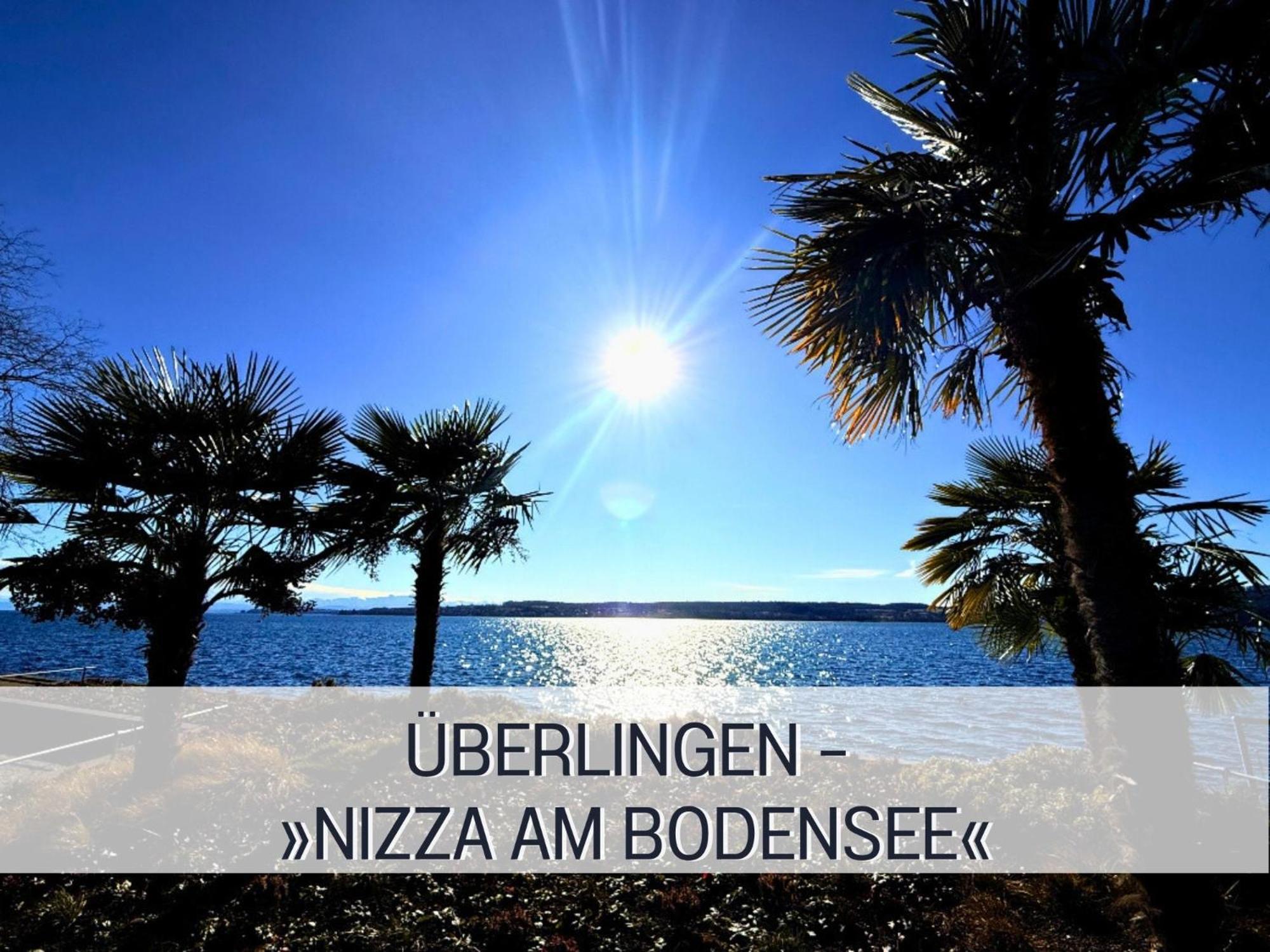 Penthouse - 3 Schlafzimmer- Sonnige Dachterrasse -Whirlpool & Alpenblick - Perfekt Fuer Romantik Oder Familienurlaub Mit Kind, Hund Willkommen - By Ferienwohnenamsee - Юберлинген Екстериор снимка